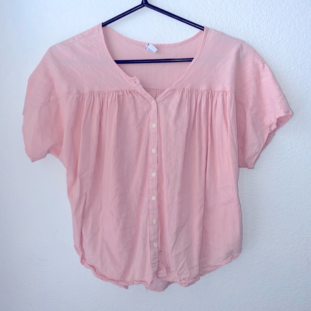 Pink blouse